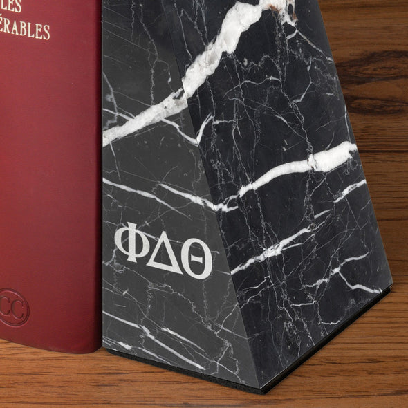 Phi Delta Theta Marble Bookends by M.LaHart Shot #4