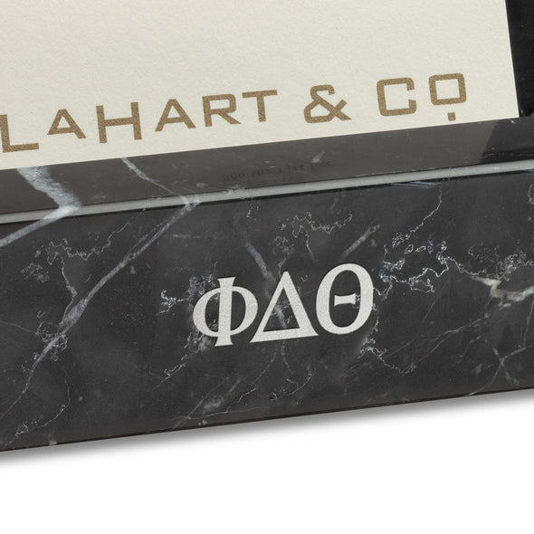 Phi Delta Theta Marble Business Card Holder Shot #2