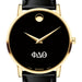 Phi Delta Theta Men's Movado Gold Museum Classic Leather