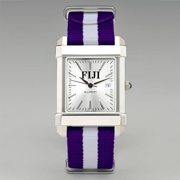Phi Gamma Delta Men's Collegiate Watch w/ RAF Nylon Strap Shot #2