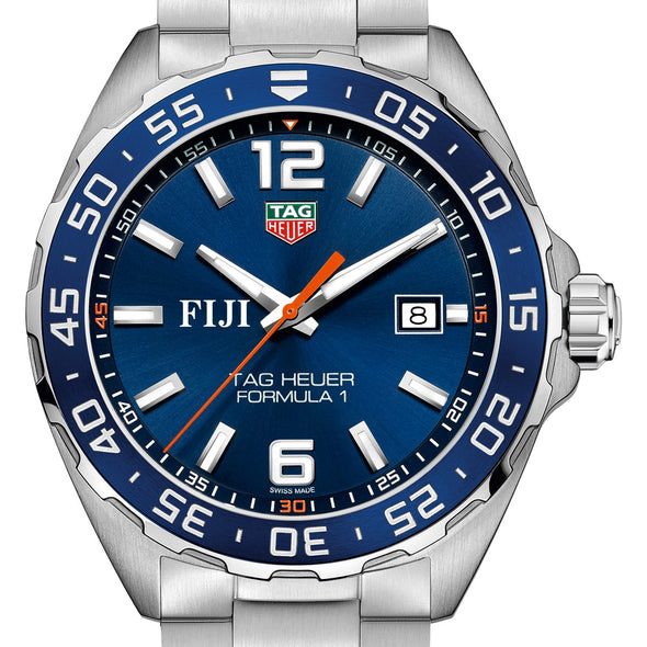 Phi Gamma Delta Men's TAG Heuer Formula 1 with Blue Dial & Bezel Shot #1