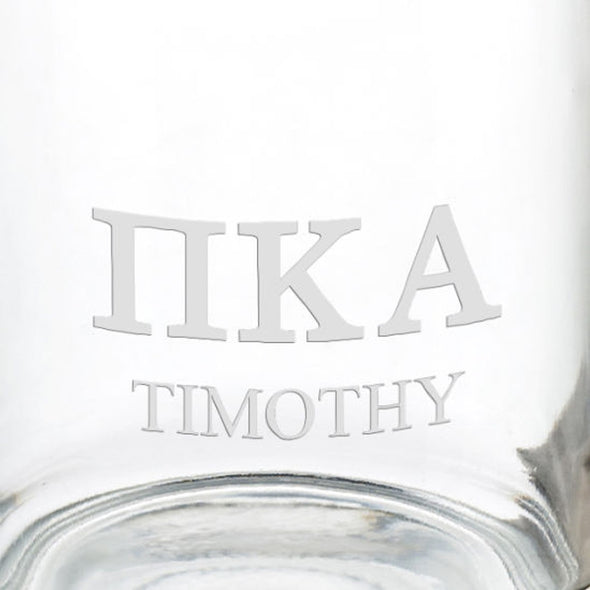 Pi Kappa Alpha 13 oz Glass Coffee Mug Shot #3
