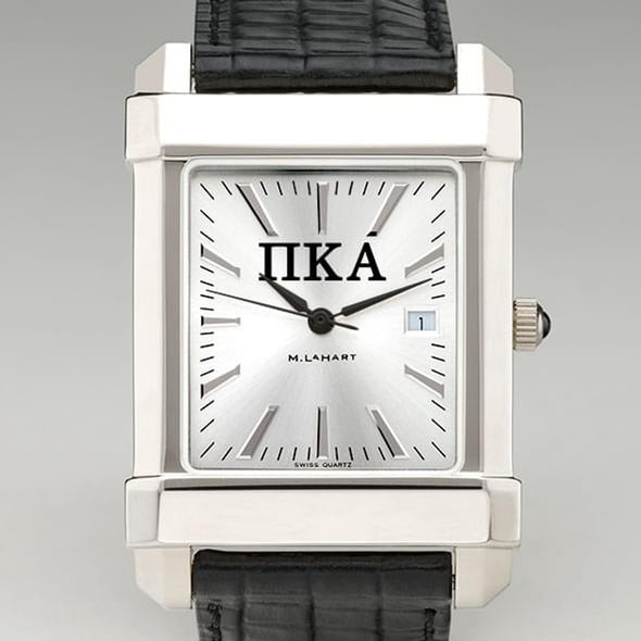Pi Kappa Alpha Men&#39;s Collegiate Watch with Leather Strap Shot #1