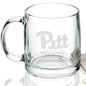 Pitt 13 oz Glass Coffee Mug Shot #2