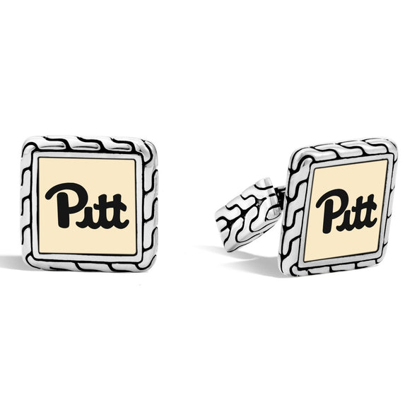 Pitt Cufflinks by John Hardy with 18K Gold Shot #2