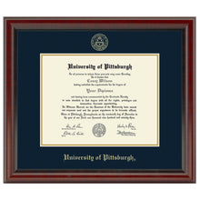 Pitt Diploma Frame, the Fidelitas Shot #1