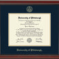 Pitt Diploma Frame, the Fidelitas Shot #2