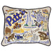 Pitt Embroidered Pillow