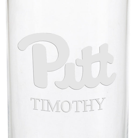 Pitt Iced Beverage Glasses - Set of 4 Shot #3