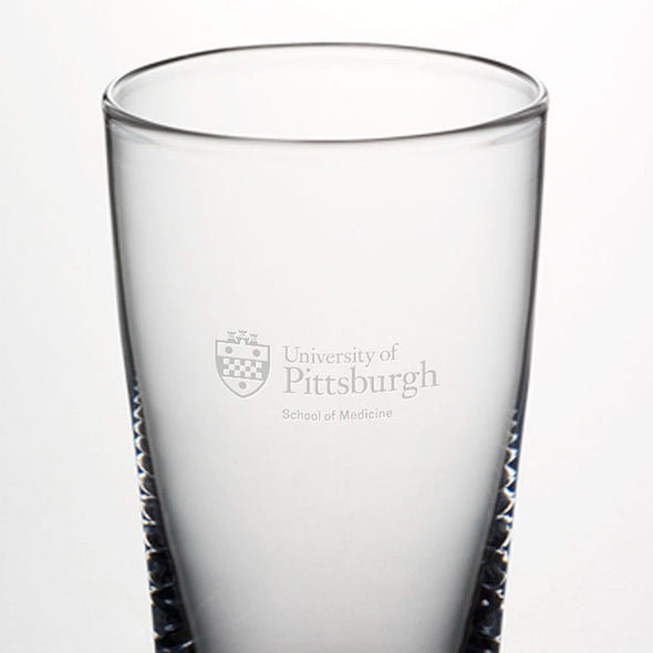 Pitt Med Ascutney Pint Glasses by Simon Pearce Shot #2