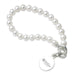 Pitt Med Pearl Bracelet with Sterling Silver Charm