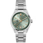 Pitt Med Women's TAG Heuer Steel Carrera Automatic with Green Dial Shot #2