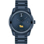 Pitt Men's Movado BOLD Blue Ion with Date Window Shot #2