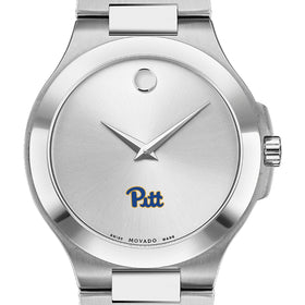 Pitt Men&#39;s Movado Collection Stainless Steel Watch with Silver Dial Shot #1