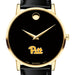 Pitt Men's Movado Gold Museum Classic Leather