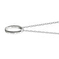 Pitt Monica Rich Kosann "Carpe Diem" Poesy Ring Necklace in Silver Shot #3