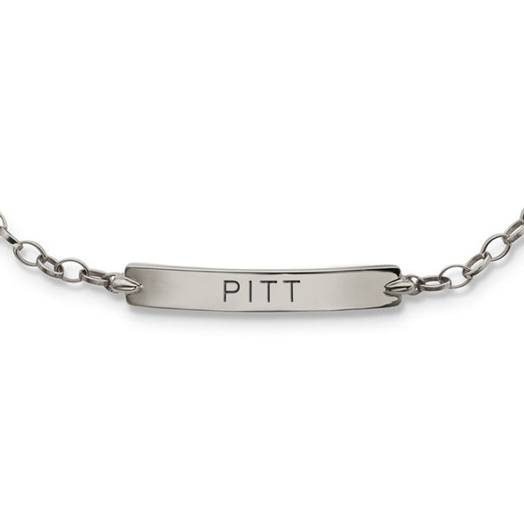 Pitt Monica Rich Kosann Petite Poesy Bracelet in Silver Shot #2