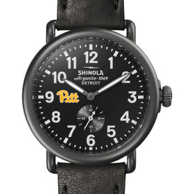 Pitt Shinola Watch, The Runwell 41mm Black Dial Shot #1