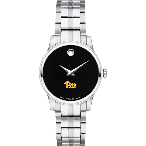 Pitt Women's Movado Stainless Steel Watch with Black Dial Shot #2