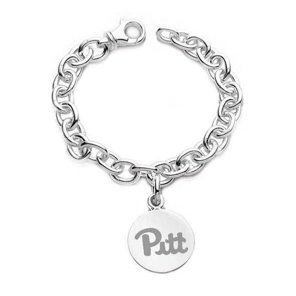 Pittsburgh Sterling Silver Charm Bracelet Shot #1