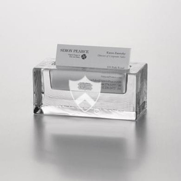 Princeton Glass Business Cardholder by Simon Pearce Shot #1