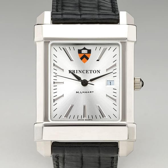 Princeton Men&#39;s Collegiate Watch with Leather Strap Shot #1