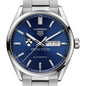 Princeton Men's TAG Heuer Carrera with Blue Dial & Day-Date Window Shot #1