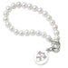 Princeton Pearl Bracelet with Sterling Silver Charm