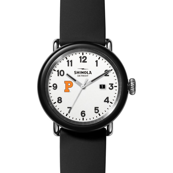 Princeton University Shinola Watch, The Detrola 43mm White Dial at M.LaHart &amp; Co. Shot #2