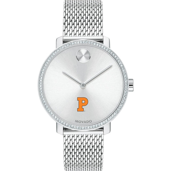 Princeton Women's Movado Bold with Crystal Bezel & Mesh Bracelet Shot #2