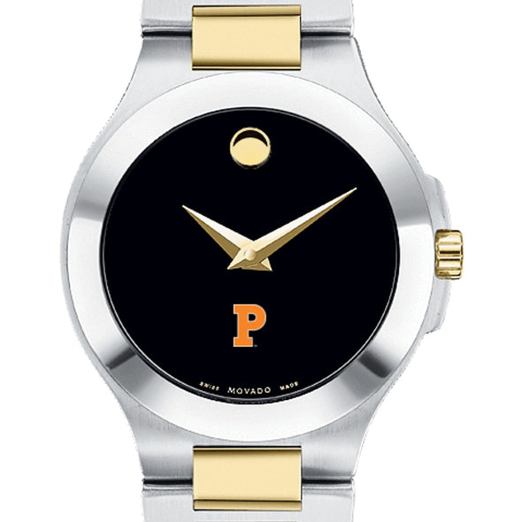 Princeton Women&#39;s Movado Collection Two-Tone Watch with Black Dial Shot #1