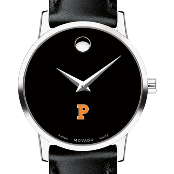 Princeton Women's Movado Museum with Leather Strap Shot #1