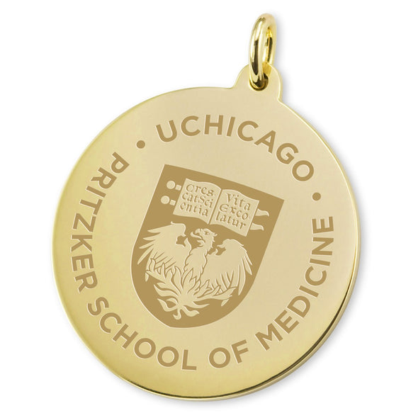 Pritzker School of Medicine 14K Gold Charm Shot #2