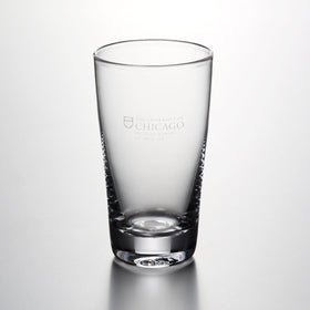 Pritzker School of Medicine Ascutney Pint Glasses by Simon Pearce Shot #1