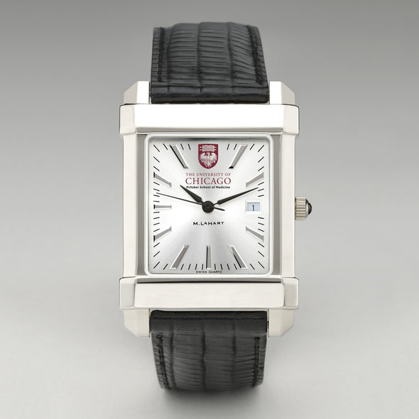 Pritzker School of Medicine Men's Collegiate Watch with Leather Strap Shot #2