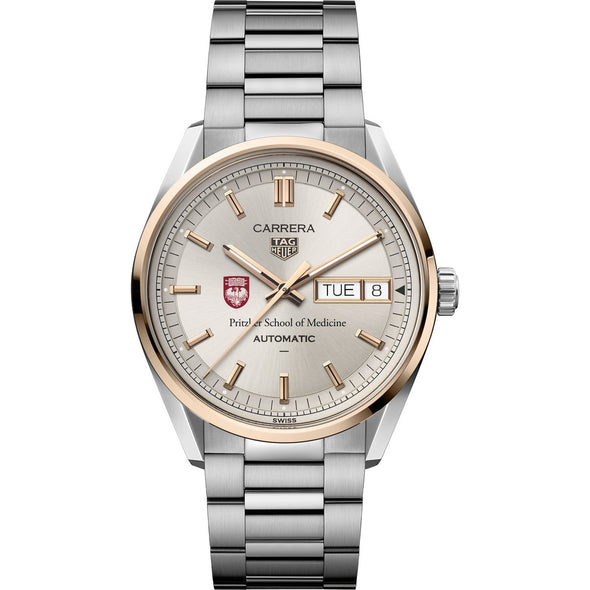 Pritzker School of Medicine TAG Heuer Carrera Automatic Day-Date 18K 5N Rose Gold Shot #2