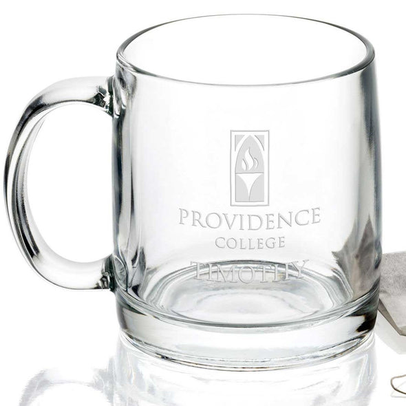 Providence College 13 oz Glass Coffee Mug Shot #2