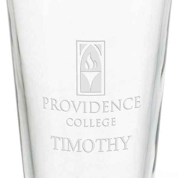 Providence College 16 oz Pint Glass- Set of 4 Shot #3