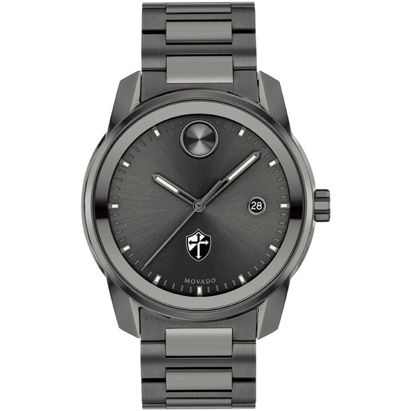 Providence College Men&#39;s Movado BOLD Gunmetal Grey with Date Window Shot #2