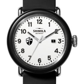 Providence College Shinola Watch, The Detrola 43mm White Dial at M.LaHart &amp; Co. Shot #1