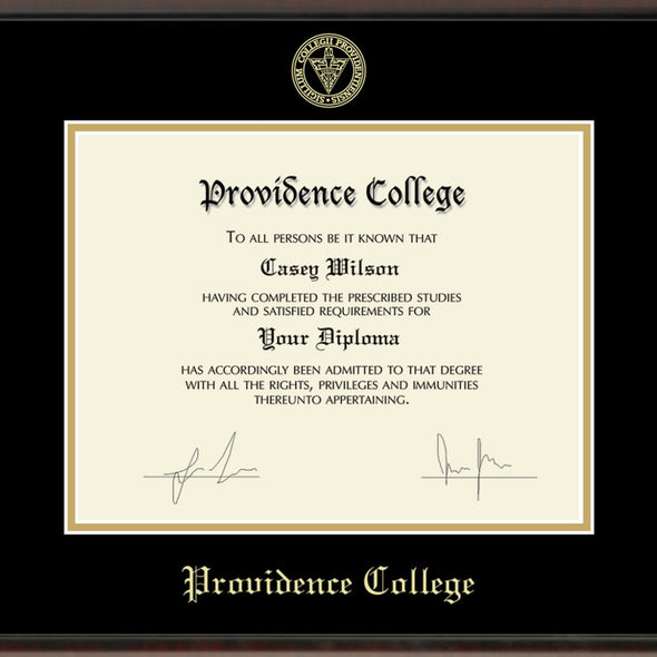 Providence Diploma Frame, the Fidelitas Shot #2