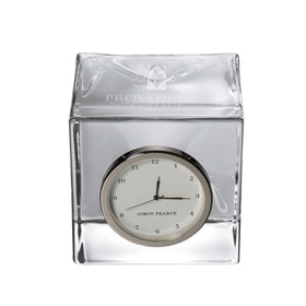 Providence Glass Desk Clock by Simon Pearce Shot #1