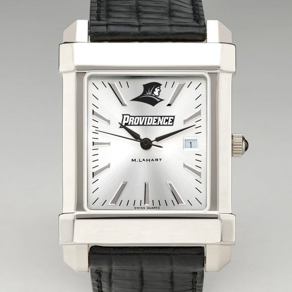 Providence Men's Collegiate Watch with Leather Strap Shot #1