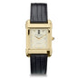Providence Men's Gold Quad with Leather Strap Shot #2