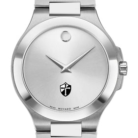 Providence Men&#39;s Movado Collection Stainless Steel Watch with Silver Dial Shot #1