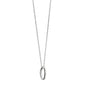 Providence Monica Rich Kosann "Carpe Diem" Poesy Ring Necklace in Silver Shot #2
