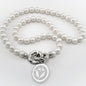 Providence Pearl Necklace with Sterling Silver Charm Shot #1