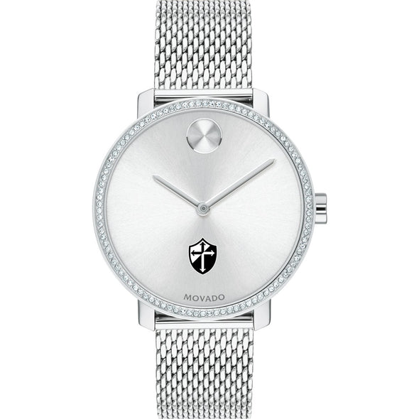 Providence Women's Movado Bold with Crystal Bezel & Mesh Bracelet Shot #2