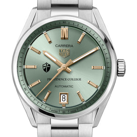 Providence Women's TAG Heuer Steel Carrera Automatic with Green Dial Shot #1
