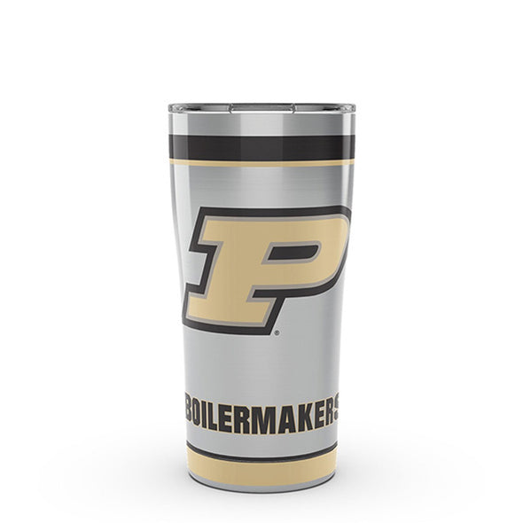 Purdue 20 oz. Stainless Steel Tervis Tumblers with Hammer Lids - Set of 2 Shot #1